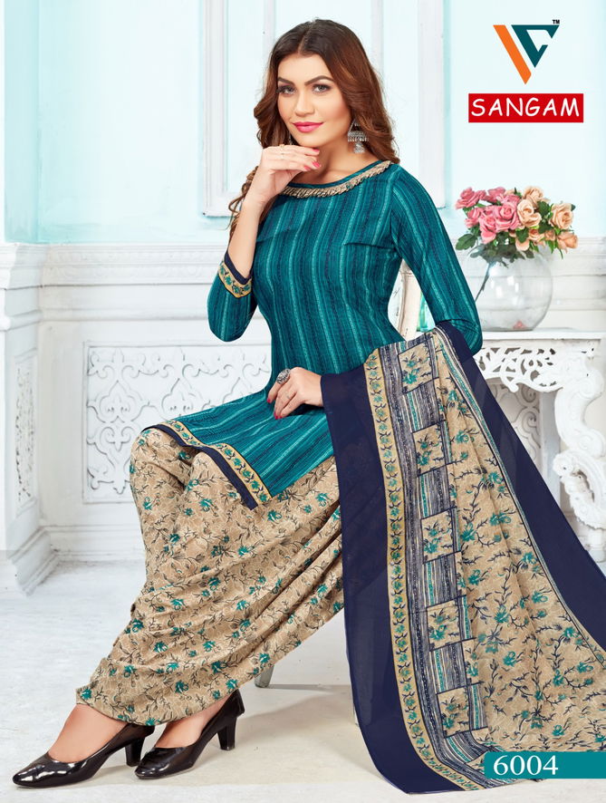 Vandana C Sangam Vol 6 Printed Cotton Dress Material
